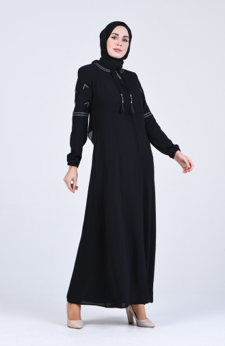 Schwarz Abayas 3024-04