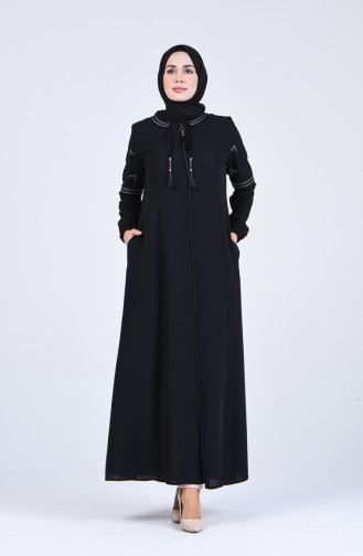 Black Abaya 3024-04