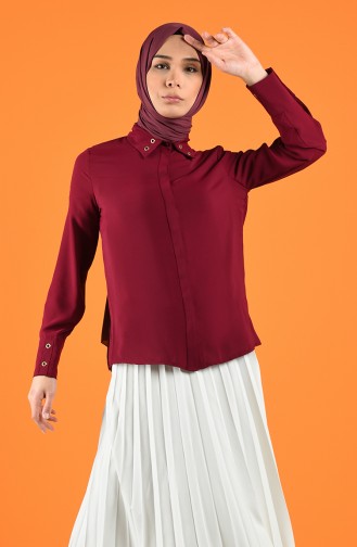 Damson Overhemdblouse 1556-01