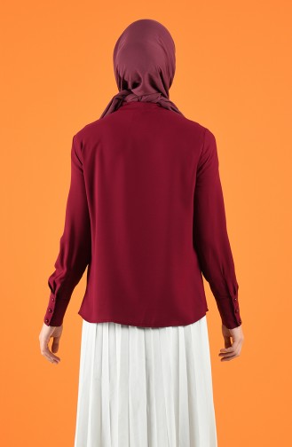 Damson Overhemdblouse 1556-01