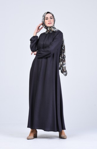 Robe Hijab Bleu Marine 3175-04
