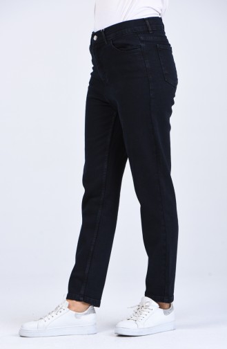 Pantalon Bleu Marine Foncé 1500PNT-03