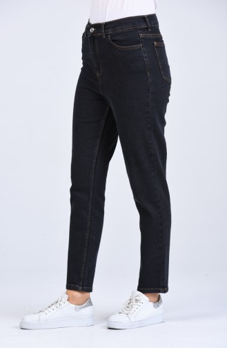 Mom Jeans Pantolon 3240PNT-01 Siyah