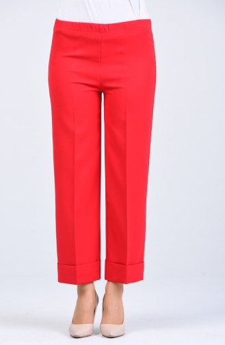 Flared Pants 1501-05 Red 1501-05