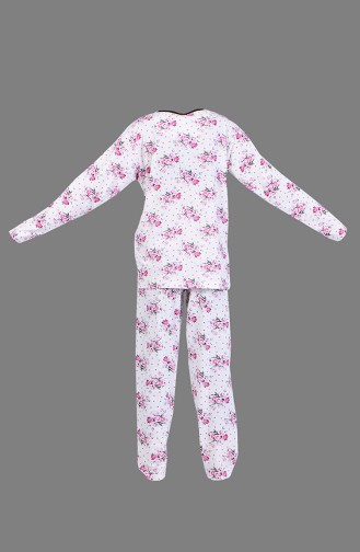 Weiß Pyjama 1400-04