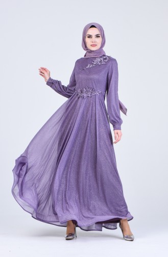 Habillé Hijab Lila 1020-01