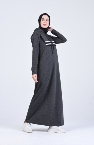 فستان فحم الإنتراسيت 9184-03