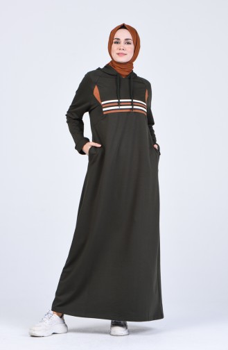 Robe Hijab Khaki 9184-04