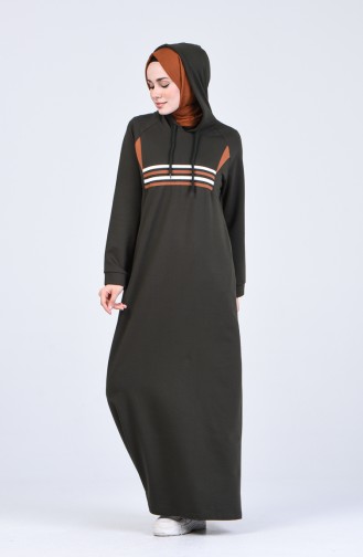 Robe Hijab Khaki 9184-04