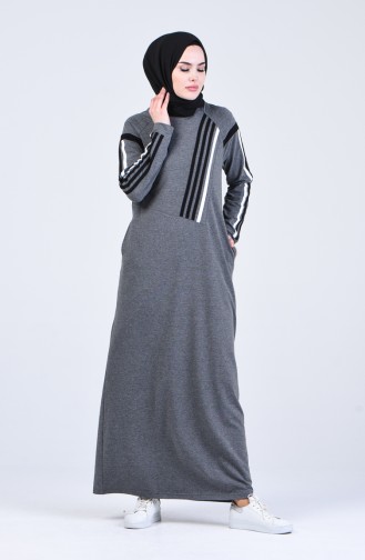 Robe Hijab Antracite 9201-03