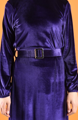 Purple İslamitische Jurk 5557-02