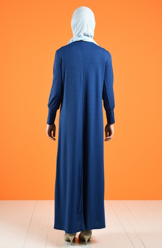 Robe Hijab Indigo 3051A-01