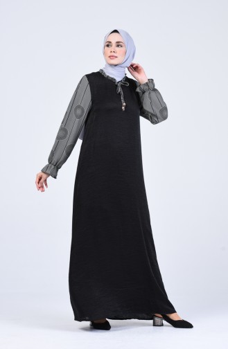 فستان أسود 8019-01