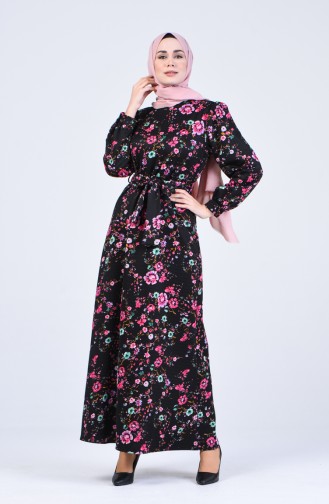 Robe Hijab Noir 60137-02