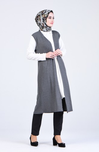 Gilet Sans Manches Gris 1294-01