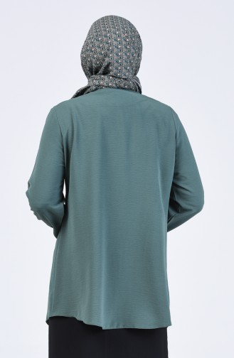 Blouse Vert noisette 1303-03