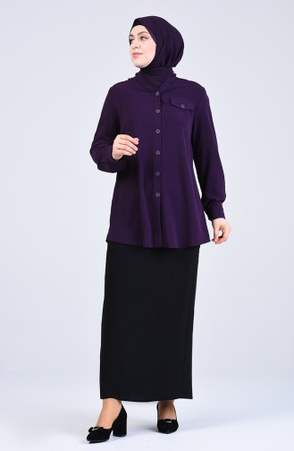 Purple Blouse 1303-05