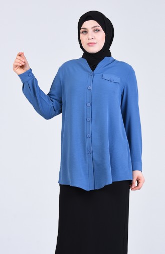 Indigo Bluse 1303-06