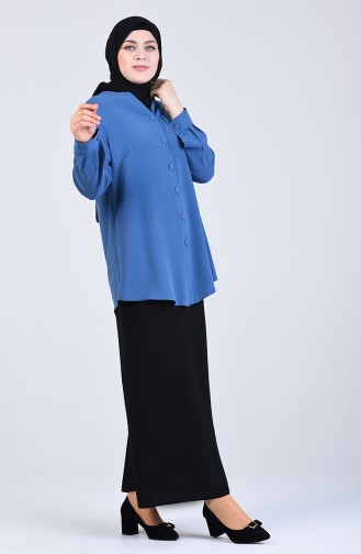 Indigo Blouse 1303-06