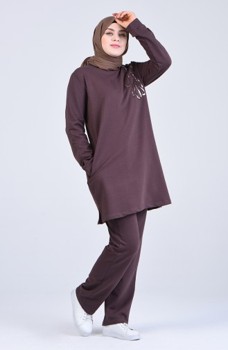 Brown Tracksuit 10028-03
