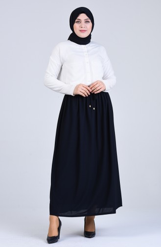 Navy Blue Skirt 2040-02