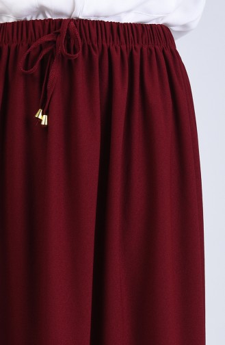 Claret Red Skirt 2040-06