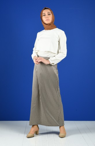 Brown Skirt 2134-01
