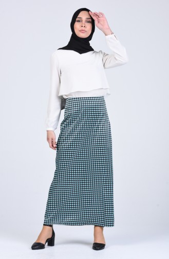 Turquoise Skirt 2134-03