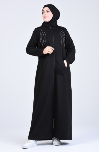 Black Abaya 10030-04