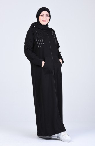 Black Abaya 10030-04