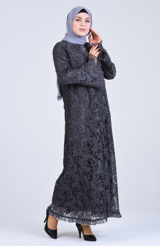 Abayas Antracite 0348-03