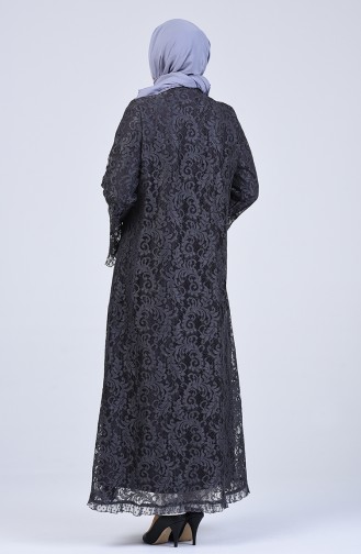 Abayas Antracite 0348-03