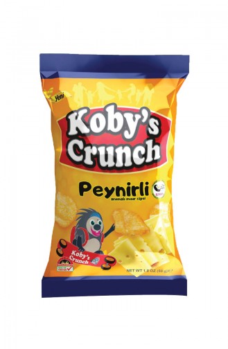 Kobys Crunch Peynirli Cips 50 Gr