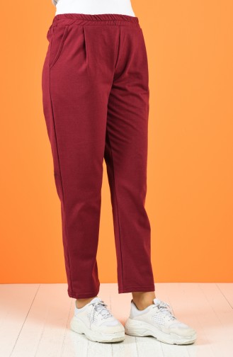 Claret red Broek 8127-02