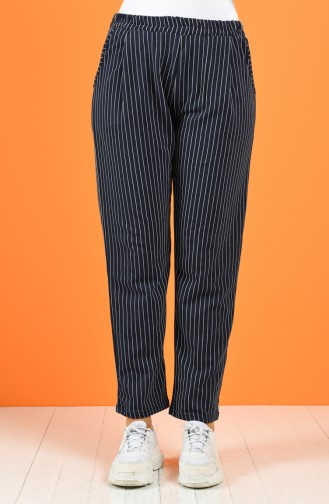 Navy Blue Pants 8127A-02