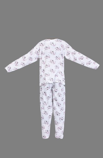 Weiß Pyjama 1400-01