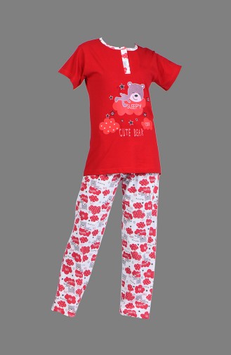 Rot Pyjama 2150-02