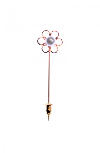 Epingle de Châle Echarpe Peau Rose 07-0705-00-30