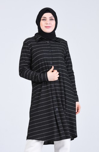 Black Hijab Dress 1293-03