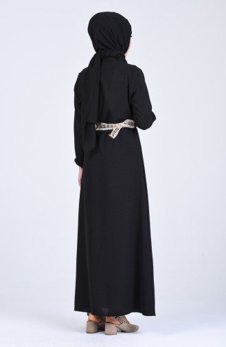 فستان أسود 8016-04