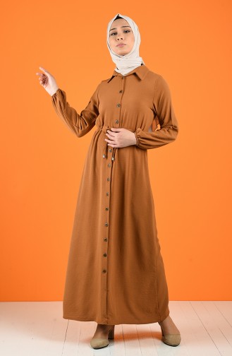 Hell-Tabak Hijab Kleider 5388-08