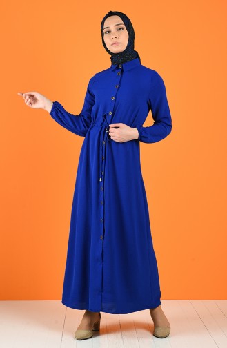 Saxon blue İslamitische Jurk 5388-09