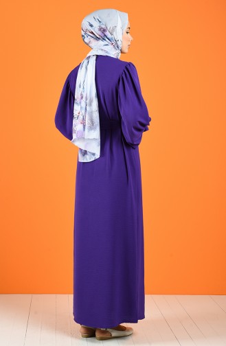 Robe Hijab Pourpre 5780-05