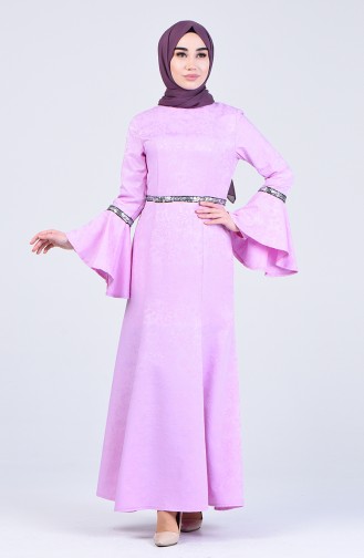 Violet Hijab Dress 60126-04
