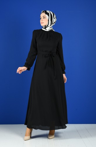 فستان أسود 60146-01