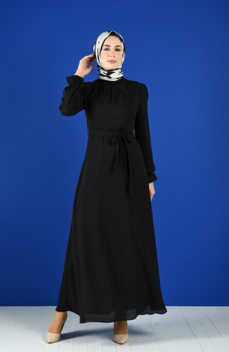 فستان أسود 60146-01