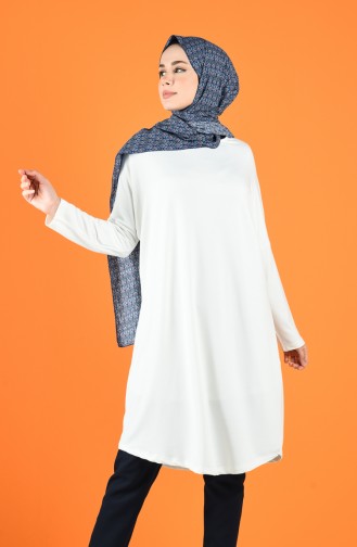 Yarasa Kol Tunik 8027-03 Ekru