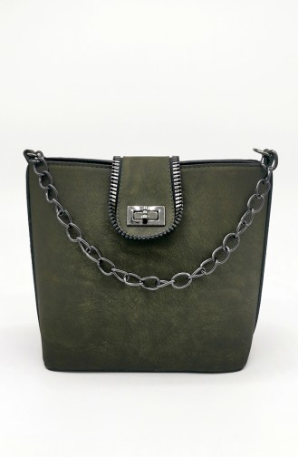 Green Shoulder Bags 3535-82