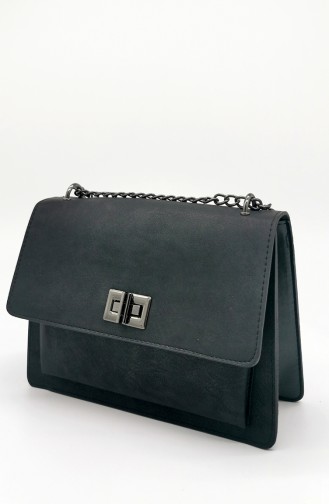 Black Shoulder Bags 4110-55