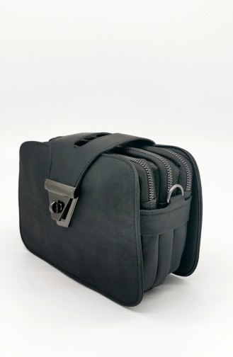 Black Shoulder Bag 6002-55